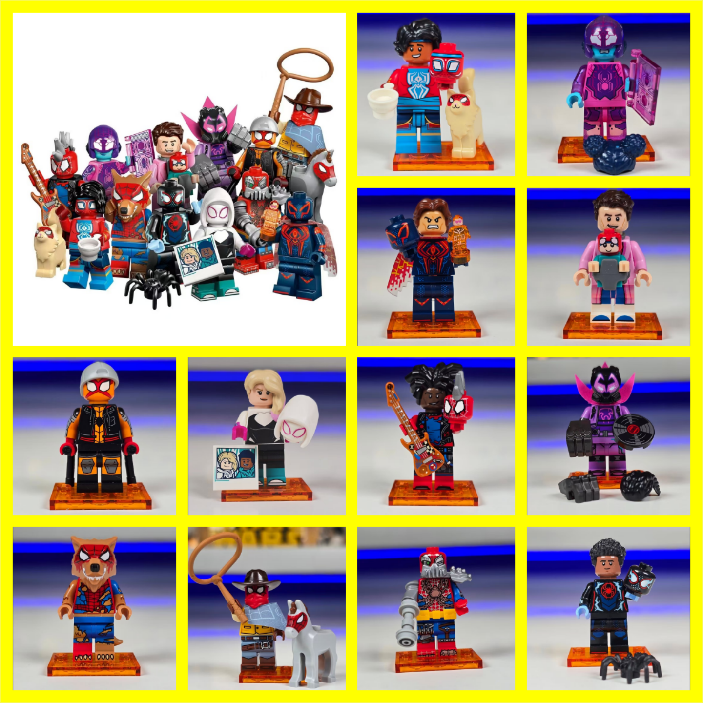 乐高蜘蛛侠抽抽乐人仔71050积木