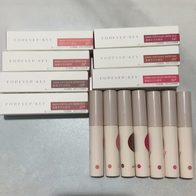 Foreverkey唇泥雾面哑光裸色学生口红显白不掉色不沾杯唇釉正品