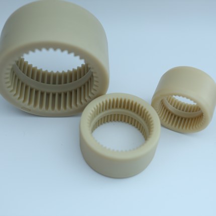包邮NL尼龙联轴器内齿套注塑机连轴器S M-34 36 38 42 45粗牙细牙