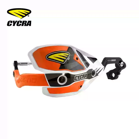 Imported from the United States, Cycra Off-Road Motorcycle Modified Handguards, Aluminum Alloy 28.6 Variable Diameter Handlebar Guard, U-Shaped Connector