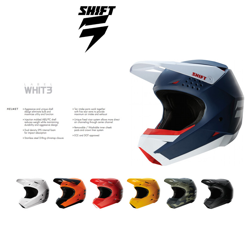 2019新款SHIFT越野摩托车头盔男拉力全盔UTV专业赛车高赛越野盔|msdalam kategori motosikal/Equipment/Fitting, peralatan penunggang motosikal, Topi keledar motosikal - dari Buy2taobao.com untuk memberikan perkhidmatan ejen Taobao profesional membeli