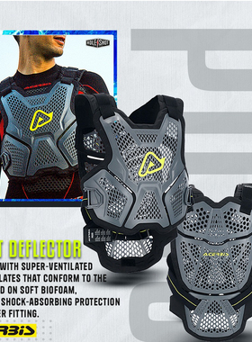 新款意大利acerbis阿西比斯越野摩托车护甲防摔骑行装备赛车护胸