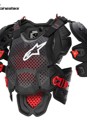 ALPINESTARS护甲a星a10越野盔甲摩托车骑行胸甲防摔全甲骑行装备