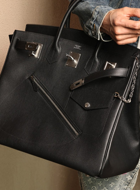 Hac-Rock40黑色Evercolor皮，银扣客订