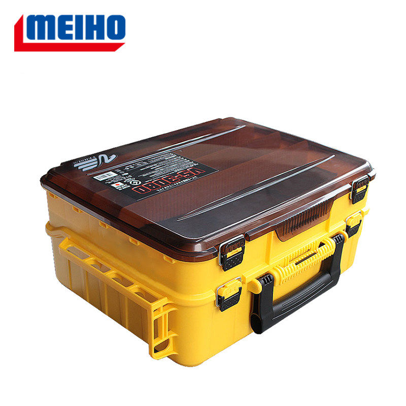 日本明邦MEIHO VS-3070/3080/3078双层路亚箱工具箱饵箱船钓箱