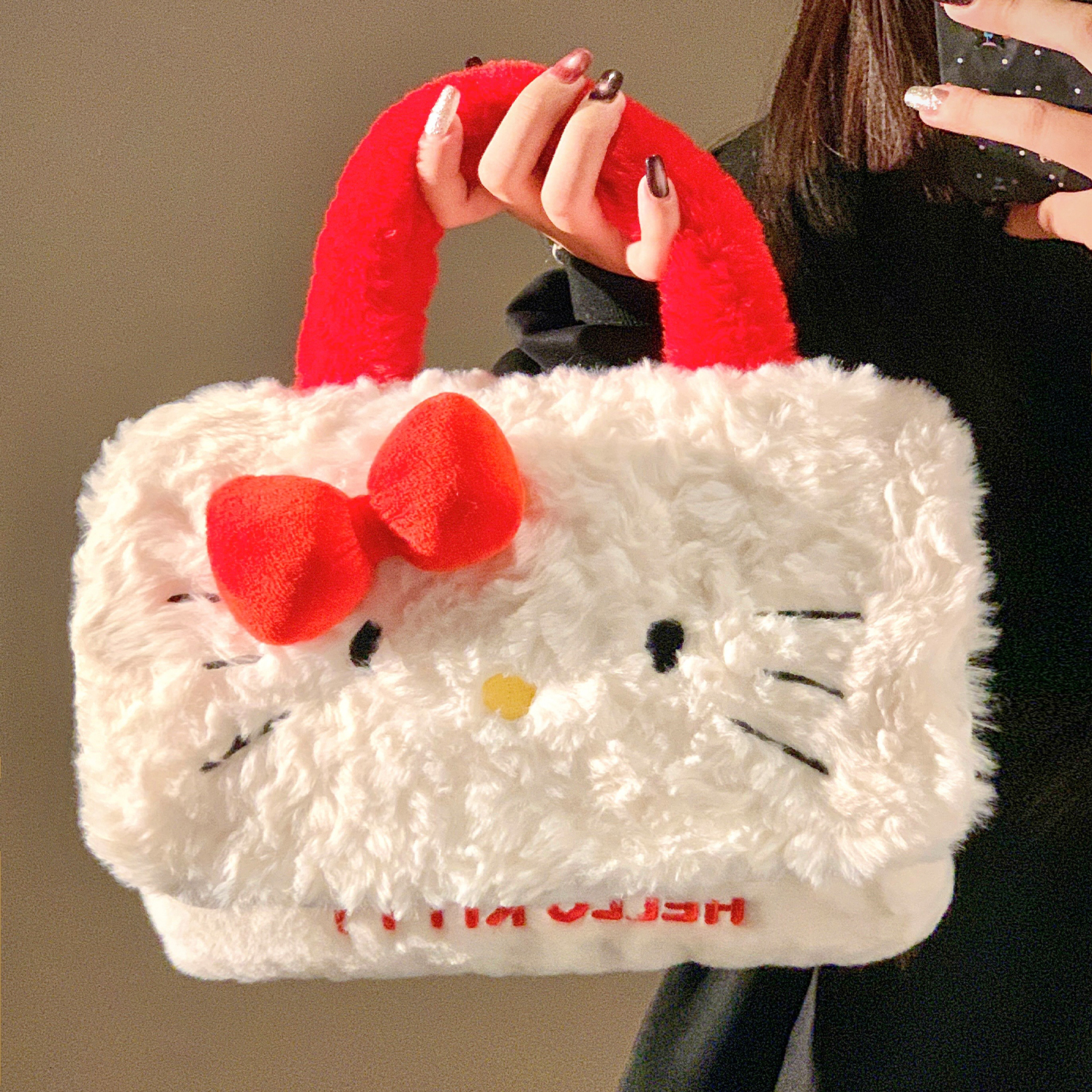 可爱Kitty猫手提热水袋充电防爆