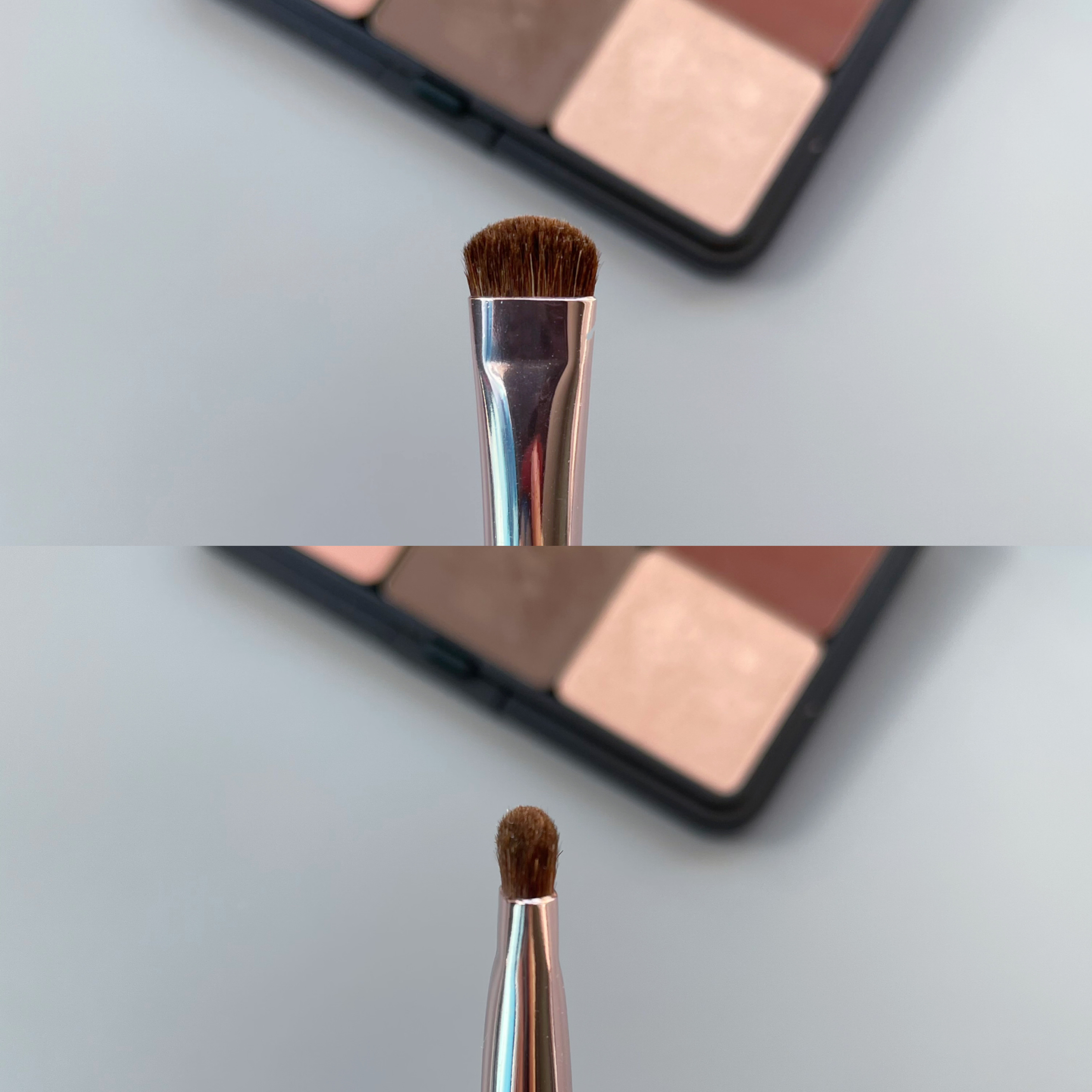 自用少量baremineral贝茗一字型压眼线刷下眼影刷眼影晕染刷W38A