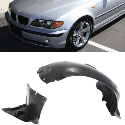 适用宝马3系E46叶子板内衬320前三角板325轮胎挡泥板330前轮盖板