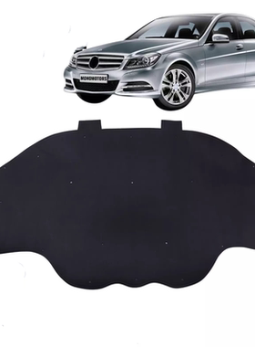 适用奔驰C级W204机盖C180引擎盖C200隔热棉C230隔音棉