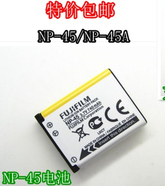 原装Fujifilm富士Instax mini 90 拍立得NP45S数码照相机锂电池板