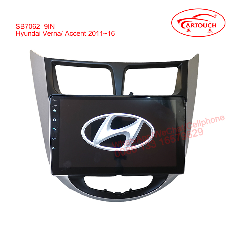 现代瑞纳安卓屏幕无线Carplay