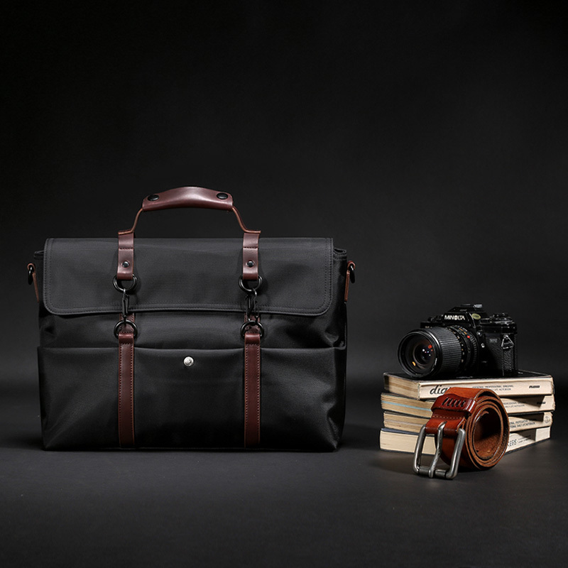 大容量横款商务休闲手提包公文包