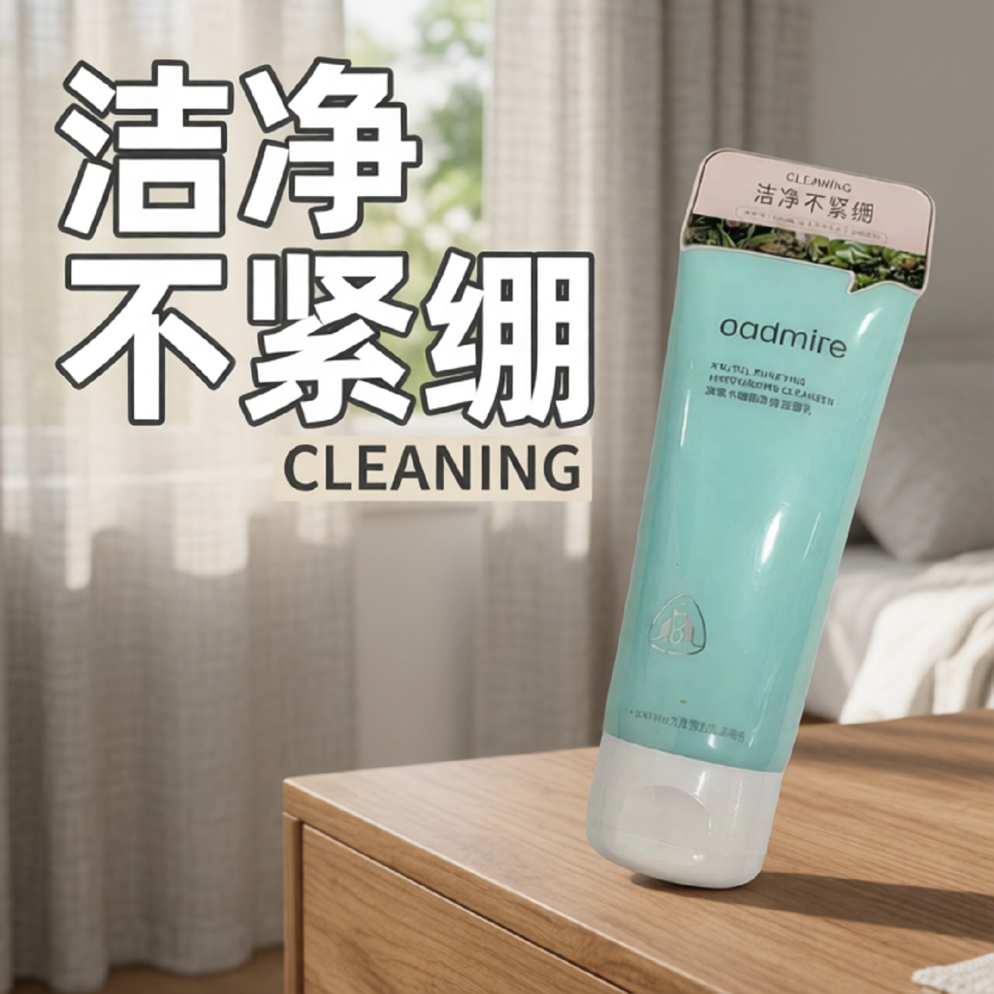 澳赞木糖醇净妍洁面乳深层清洁毛孔不紧绷男女清爽控油补水洗面奶