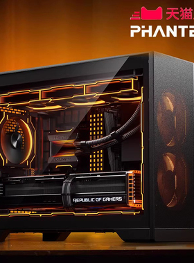 PHANTEKS追风者XT M3小旋风MATX台式办公360散热Type-c电脑小机箱