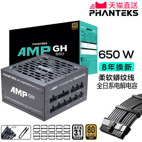 追风者650W全模组ATX3.1金牌电源