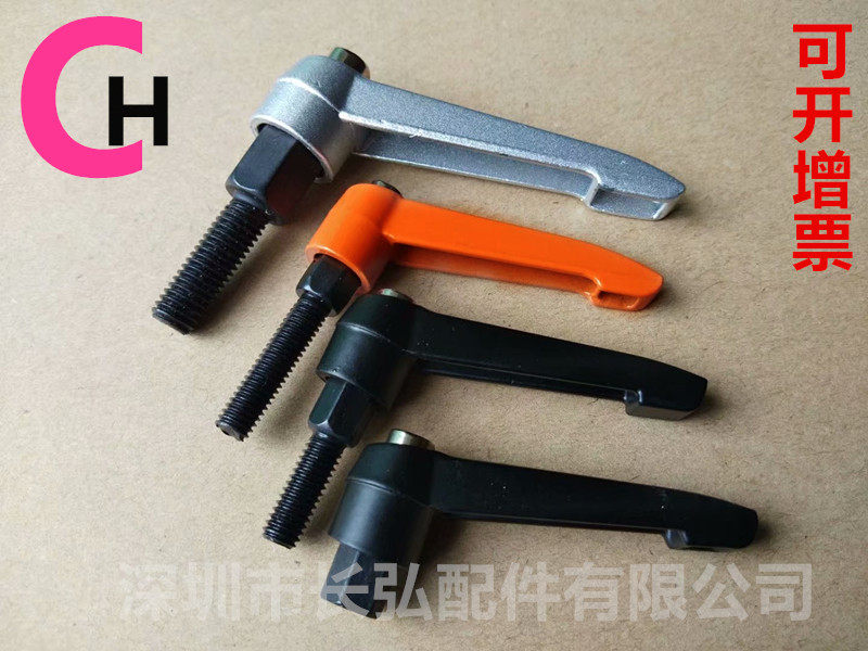 可调位紧定手柄7字型把手L型可旋转调节M5M6M8M10M12锁紧定位螺丝