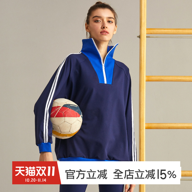 gymna复古服装吸汗透气运动卫衣