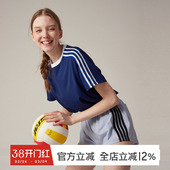 gymna复古运动T恤女速干宽松休闲上衣百搭显瘦健身跑步训练服短袖