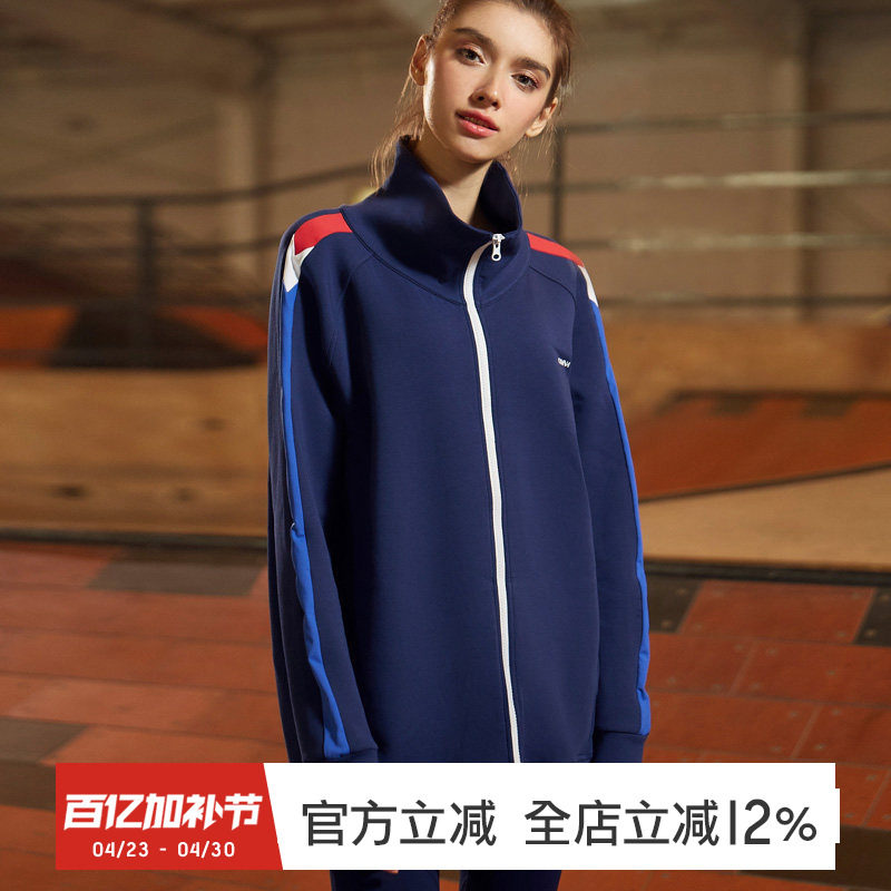 GYMNA学院风运动外套厚款瑜伽服跑步健身运动长袖女显瘦速干