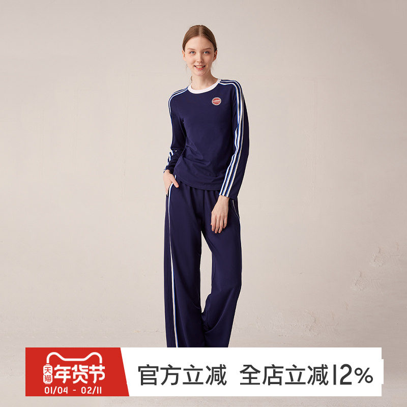 gymna复古运动T恤美式休闲上衣速干修身宽松训练健身服套装女新款,运动服/休闲服装,运动T恤,淘宝优惠券,粉丝福利购,淘宝优惠卷