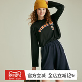 休闲宽松圆领上衣速干弹力健身打底衫 GYMNA复古运动长袖 T恤美式