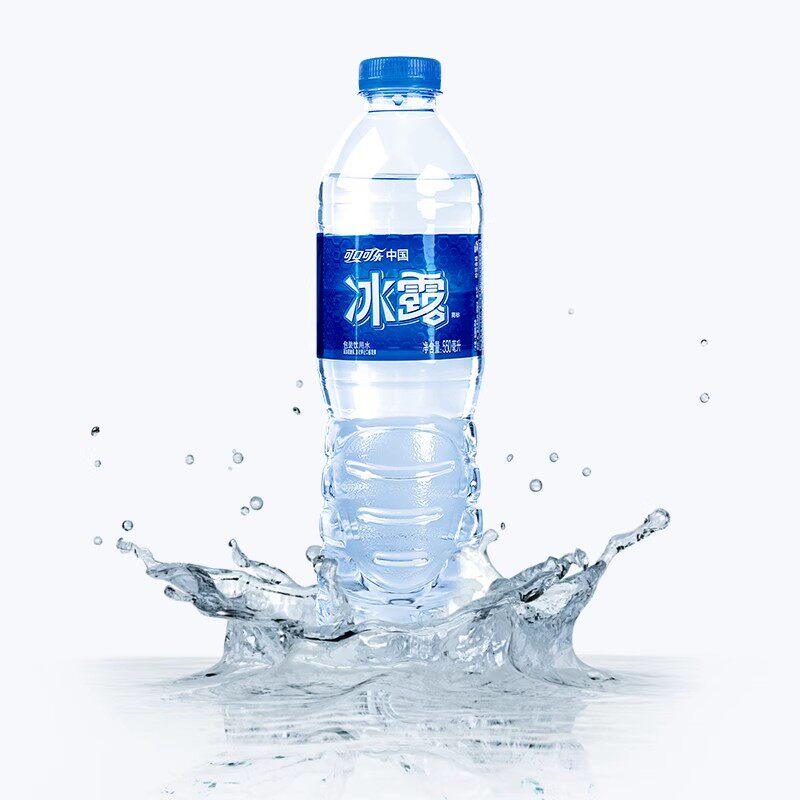 可口可乐冰露饮用水非矿泉水家庭装商务会议接待550ml*12瓶装水图片