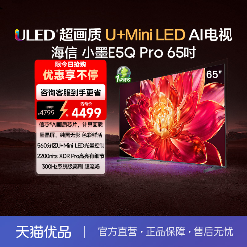 65Ӣ ɰ ٷ СīE5Q Pro 65Ӣ糬U+MiniLEDī ӻE5NPRO6499Ԫ