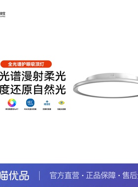 孩视宝全光谱护眼吸顶灯儿童房卧室房间书房LDE灯具超薄AH33-T-1