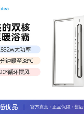 美的（Midea）风暖 Y5M浴霸照明排气一体集成吊顶照明浴霸- Y5M