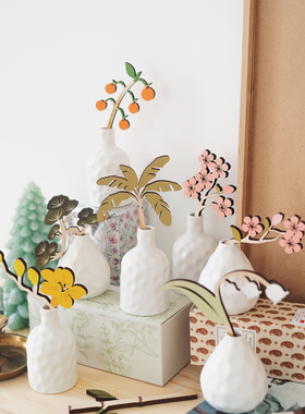 CoolerColour原创无火香薰家用卧室内持久扩香花香氛花卡摆件礼物