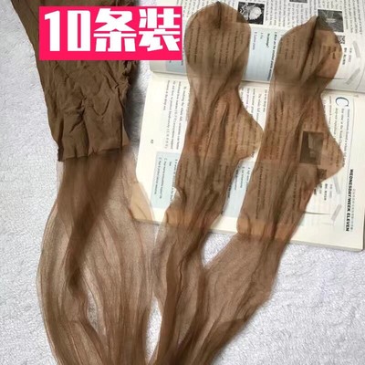 美腿超薄透明脚尖透明包脚水晶袜