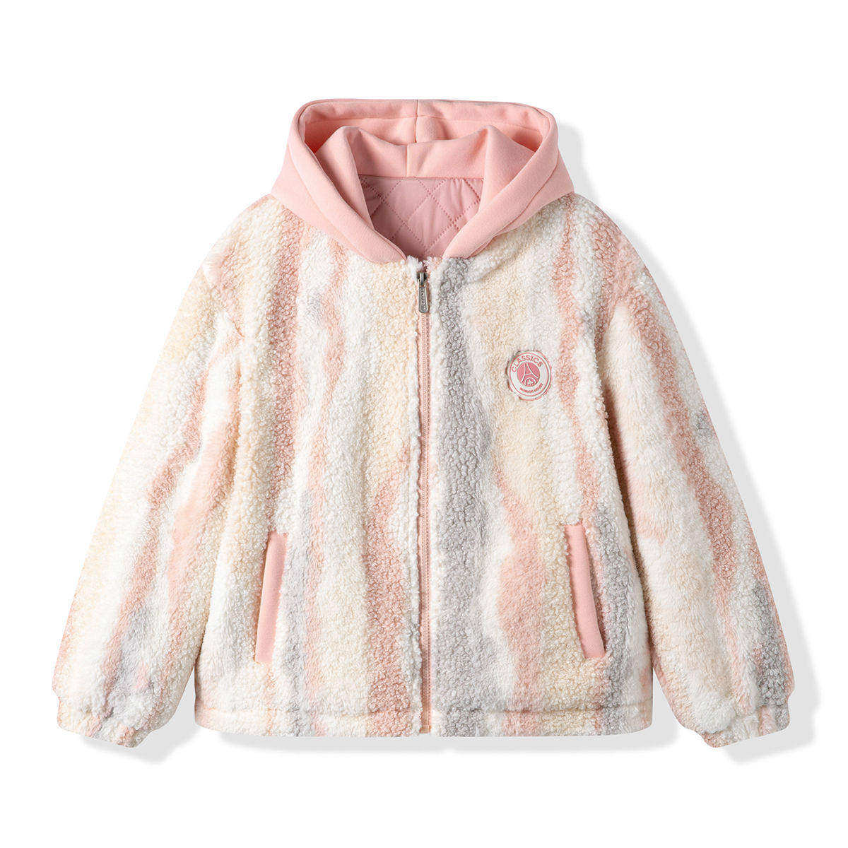 【柳哥严选】巴布豆童装儿童毛毛衣外套冬季新款女童大童加绒保暖,童装/婴儿装/亲子装,普通外套,淘宝优惠券,粉丝福利购,淘宝优惠卷