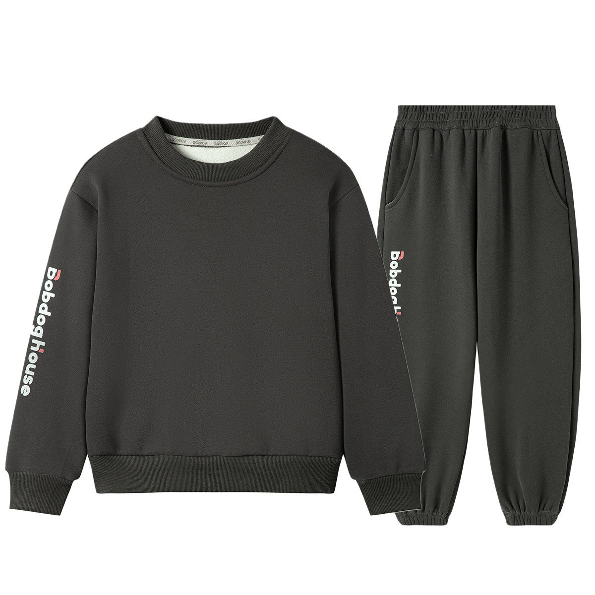 巴布豆儿童卫衣套装秋冬季男童女童加绒保暖时尚卫衣裤子两件套,童装/婴儿装/亲子装,套装,淘宝优惠券,粉丝福利购,淘宝优惠卷