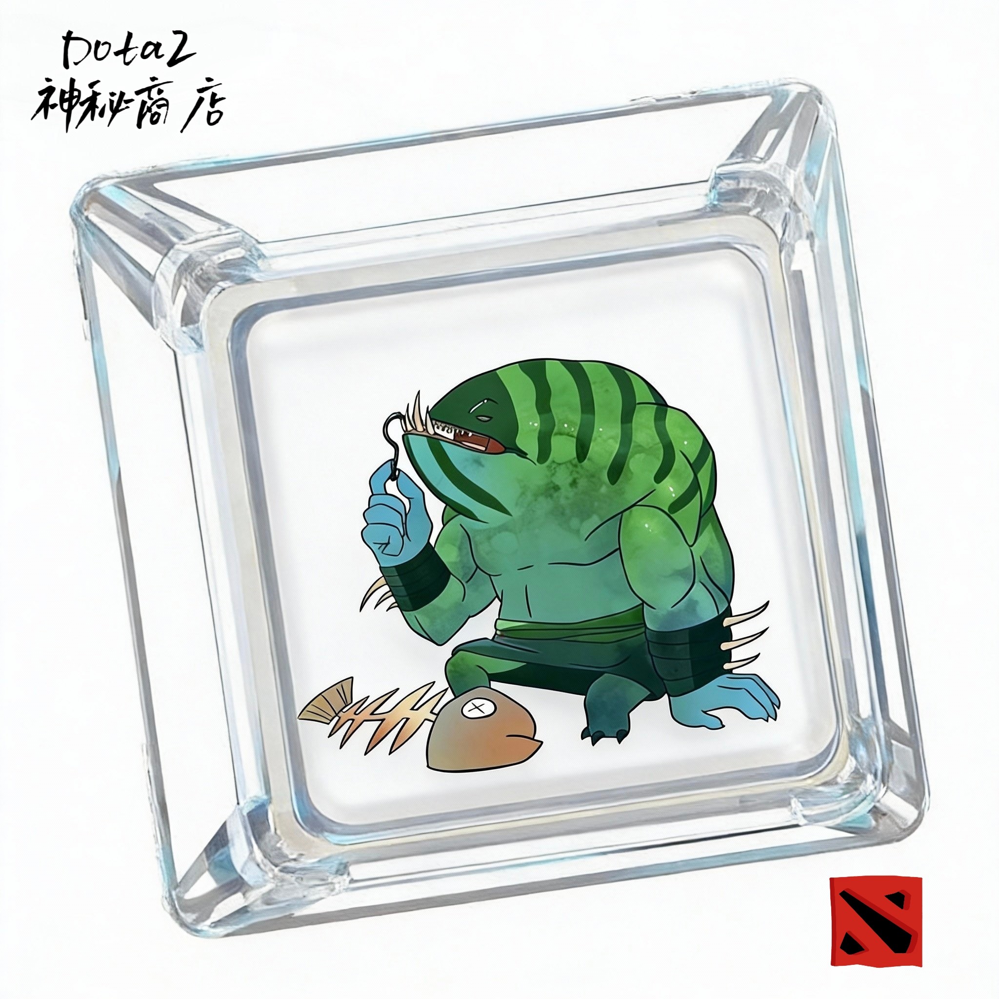 dota2周边-个性自定义键帽透明质感刀塔游戏周边创意卡通定制
