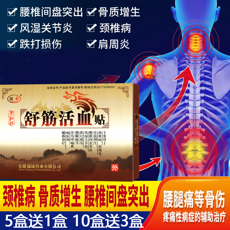 肩周炎腰间盘突出骨质增生关节炎