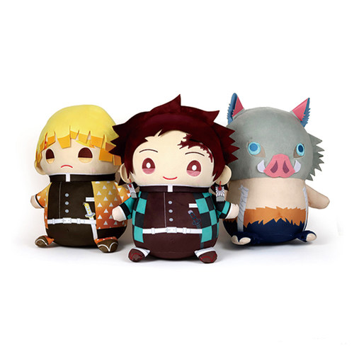 日本正版鬼灭之刃周边毛绒MOVIC