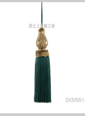 欧式美式吊穗装饰穗帘头幔头美式
