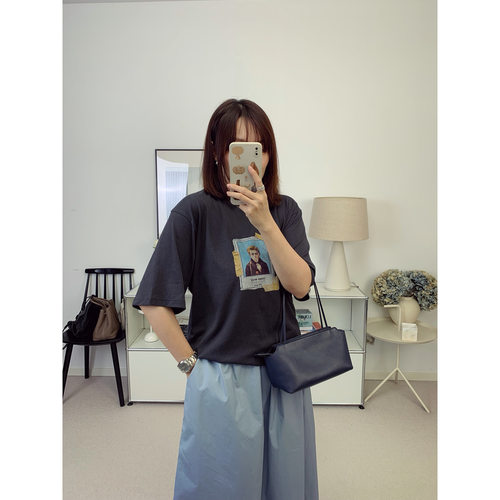 肤感麻里棉面料！小占士海报+罗马城市字母轻薄款短袖T恤26夏新款