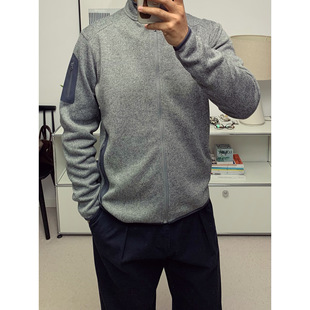 covert系列百搭抓绒拉链外套保暖内搭立领开衫 鸬鹚 外套25秋冬新款