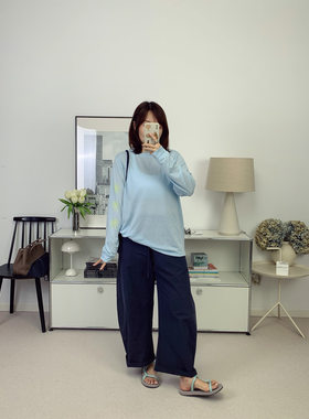 0系列！后背小狗狗图案吸湿透气速干圆领长袖T恤防晒衫26秋季新款