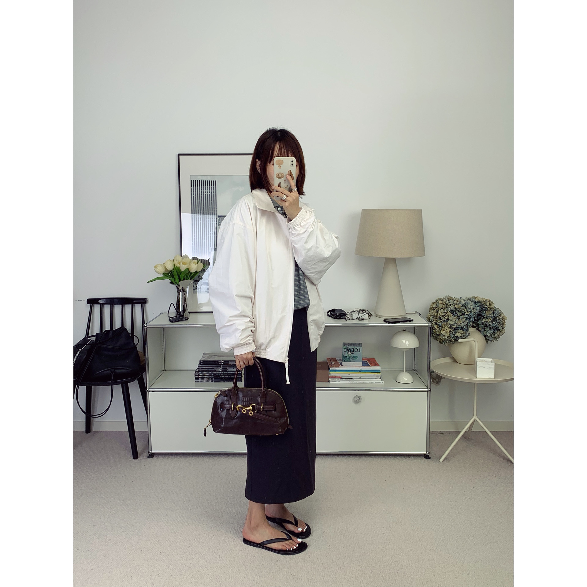 北欧ac新款1996字母廓形工装外套夹克新款25秋冬新款【鸬鹚】