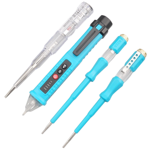 上匠电笔电工专用测电笔螺丝刀高亮彩光验电器断线感应电笔试电笔