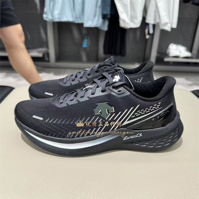 DESCENTE迪桑特ENERZITE夏季男款轻薄贴合减震回弹户外运动跑步鞋