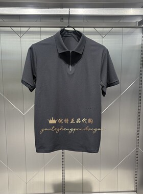 DESCENTE迪桑特DUALIS都市通勤商务男子透气短袖翻领POLO衫男装