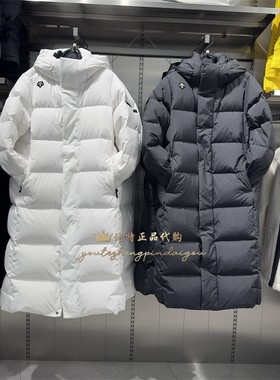 DESCENTE迪桑特2024冬经典长款鹅绒羽绒服D4491SDJ55 D4492SDJ52