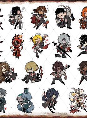 Limbus Company边狱巴士公司卡戎但丁堂吉诃德周边亚克力立牌挂件