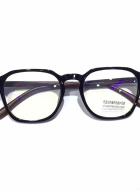 近视眼镜大框木纹板材复古眼镜架木质文艺男女粗框防蓝光TR75236