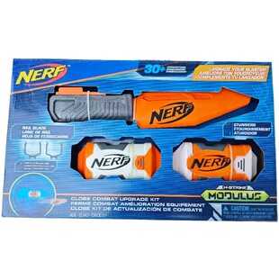 孩之宝nerf热火模块系列发射器配件泡沫刀泡沫炸弹手榴弹战斗包