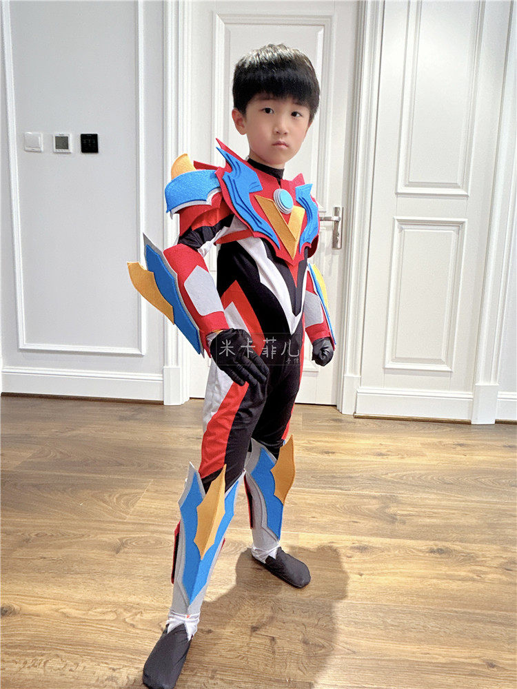 M演出服 机甲铠甲cos服幼儿园环保服装秀万圣节