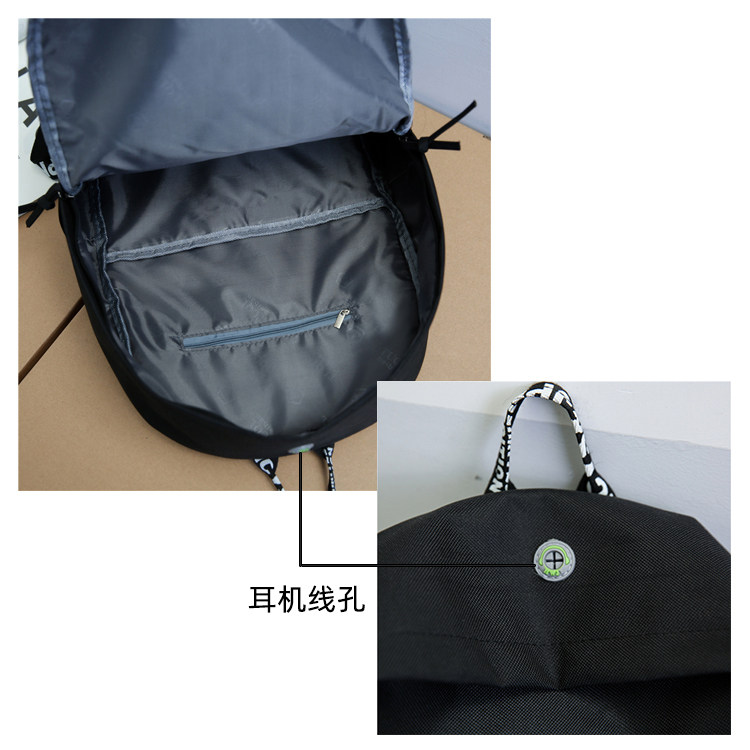 BLACKPINK PINK PERIPHERALSLISA KIM JISOO SUPPORTS THE SAME STUDENT SCHOOL BAG BACKPACK BACKPACK WOMENS KOREAN VERSION